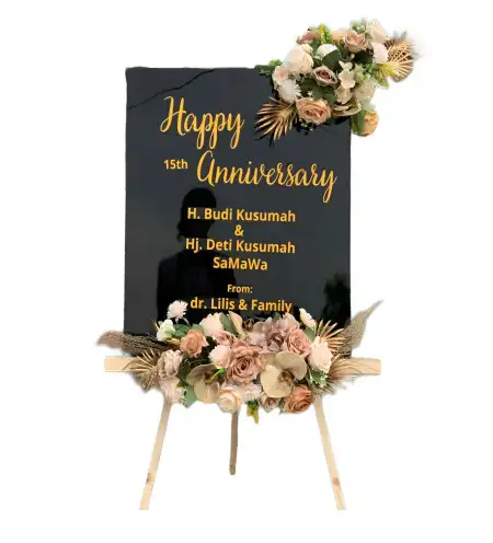Papan Bunga Akrilik Pidpid